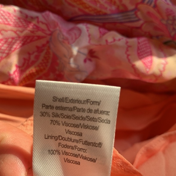 Hale Bob‎ Magnolia Maxi Dress size XS pink orange summer vacation travel party - Picture 4 of 10